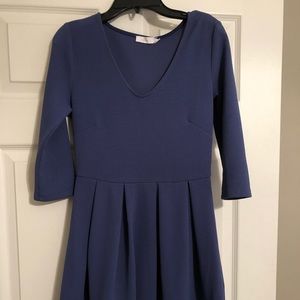 Blue dress